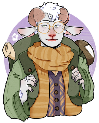 Cedrine Dain Aerith Character Design
