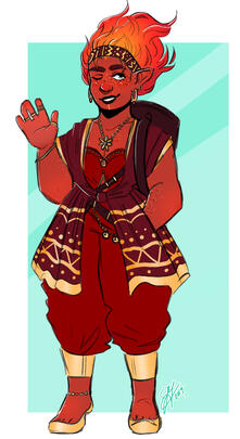 Mika'whla Sorvhiin Character Design